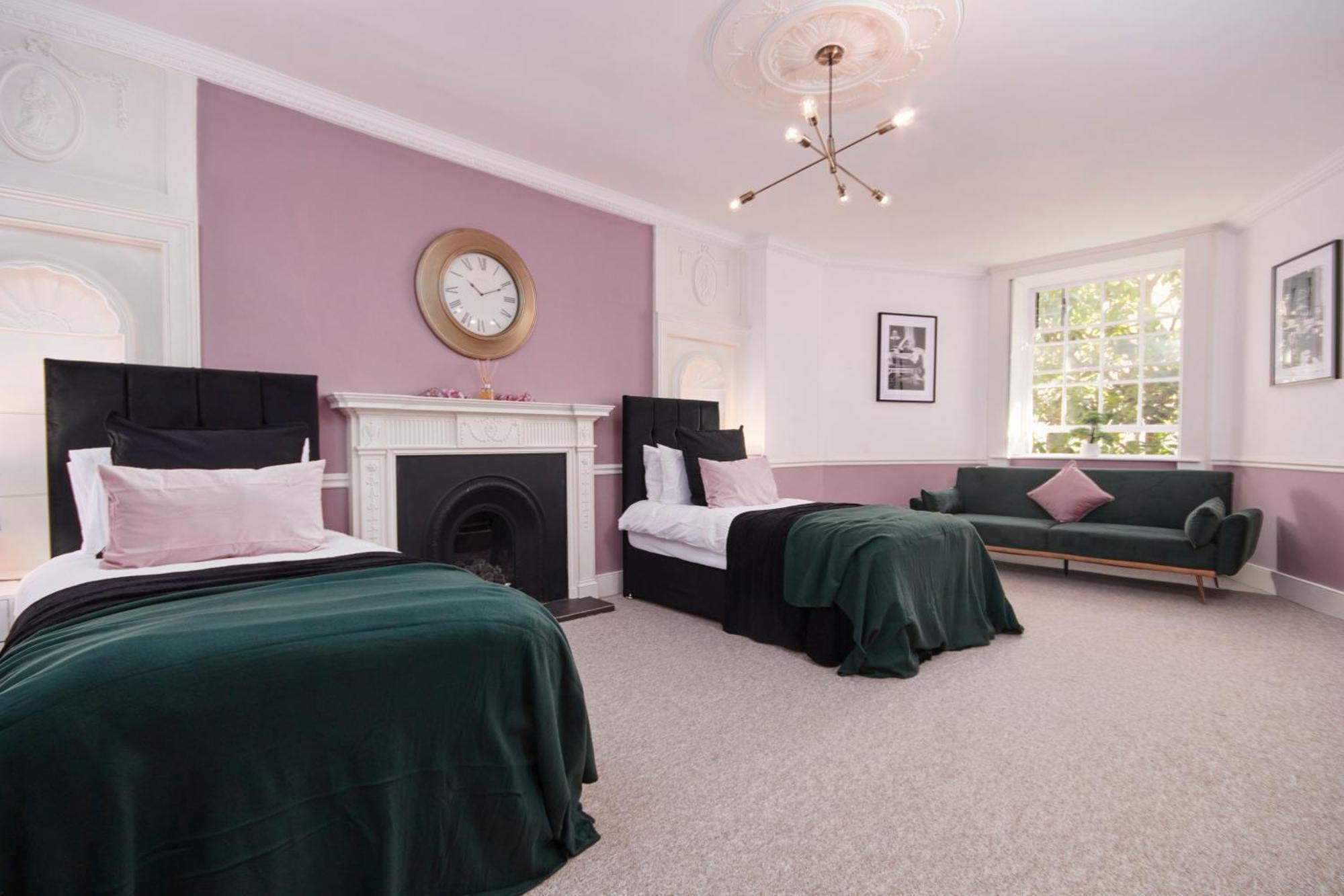 Beautiful 2Bedroom 4 Actual Beds House With Wifi By Purestay Bath Buitenkant foto