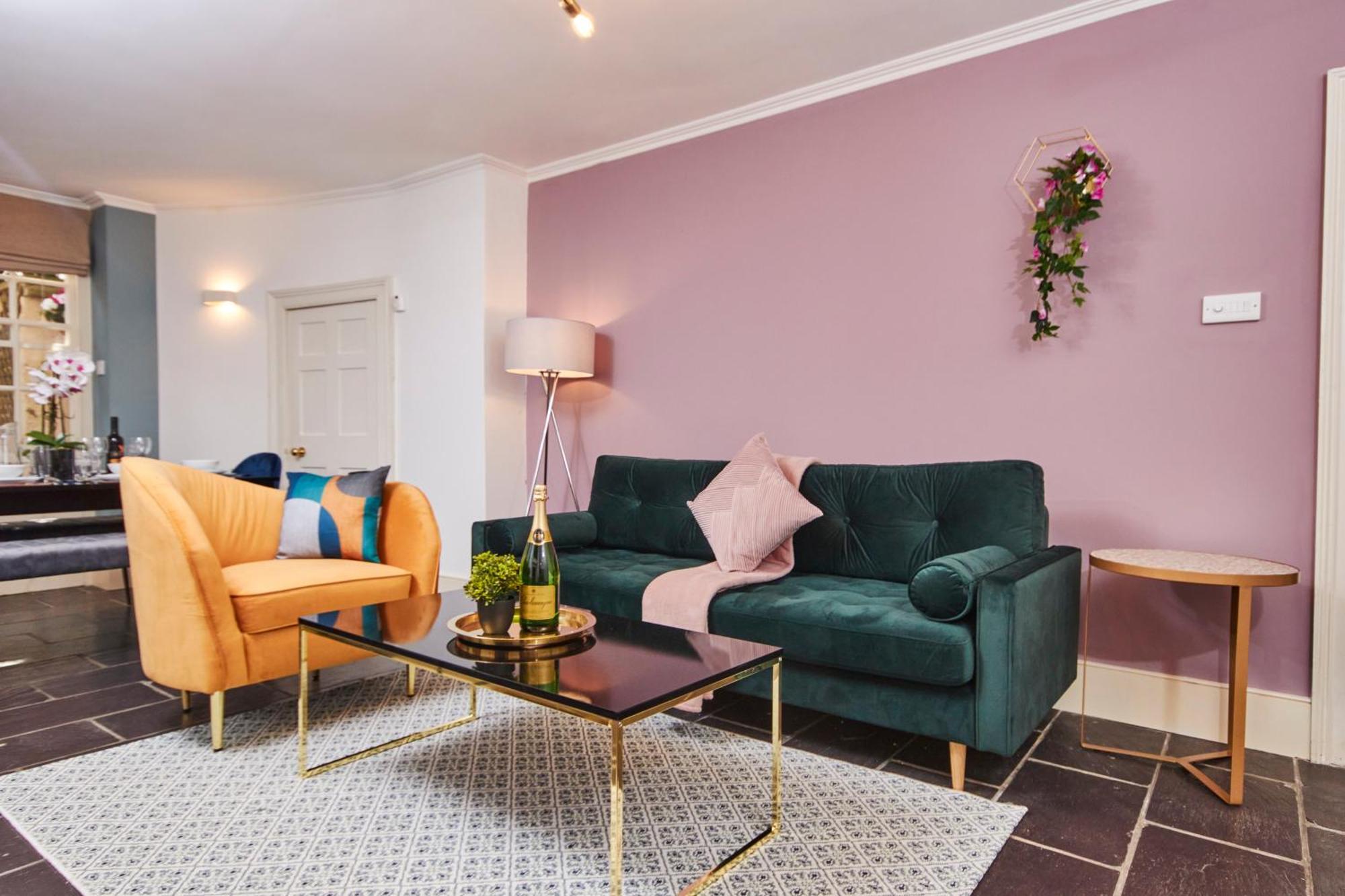 Beautiful 2Bedroom 4 Actual Beds House With Wifi By Purestay Bath Buitenkant foto