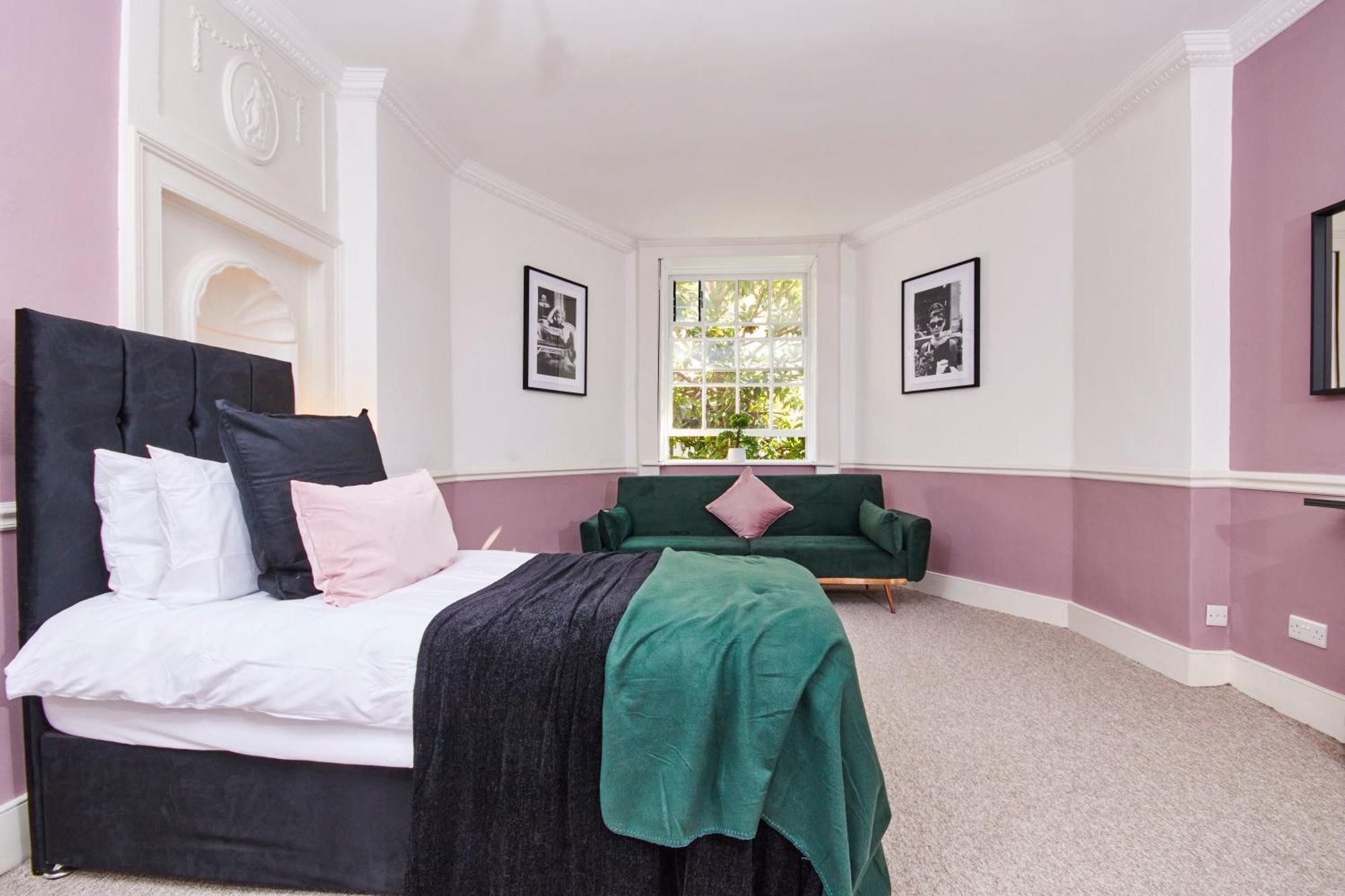 Beautiful 2Bedroom 4 Actual Beds House With Wifi By Purestay Bath Buitenkant foto