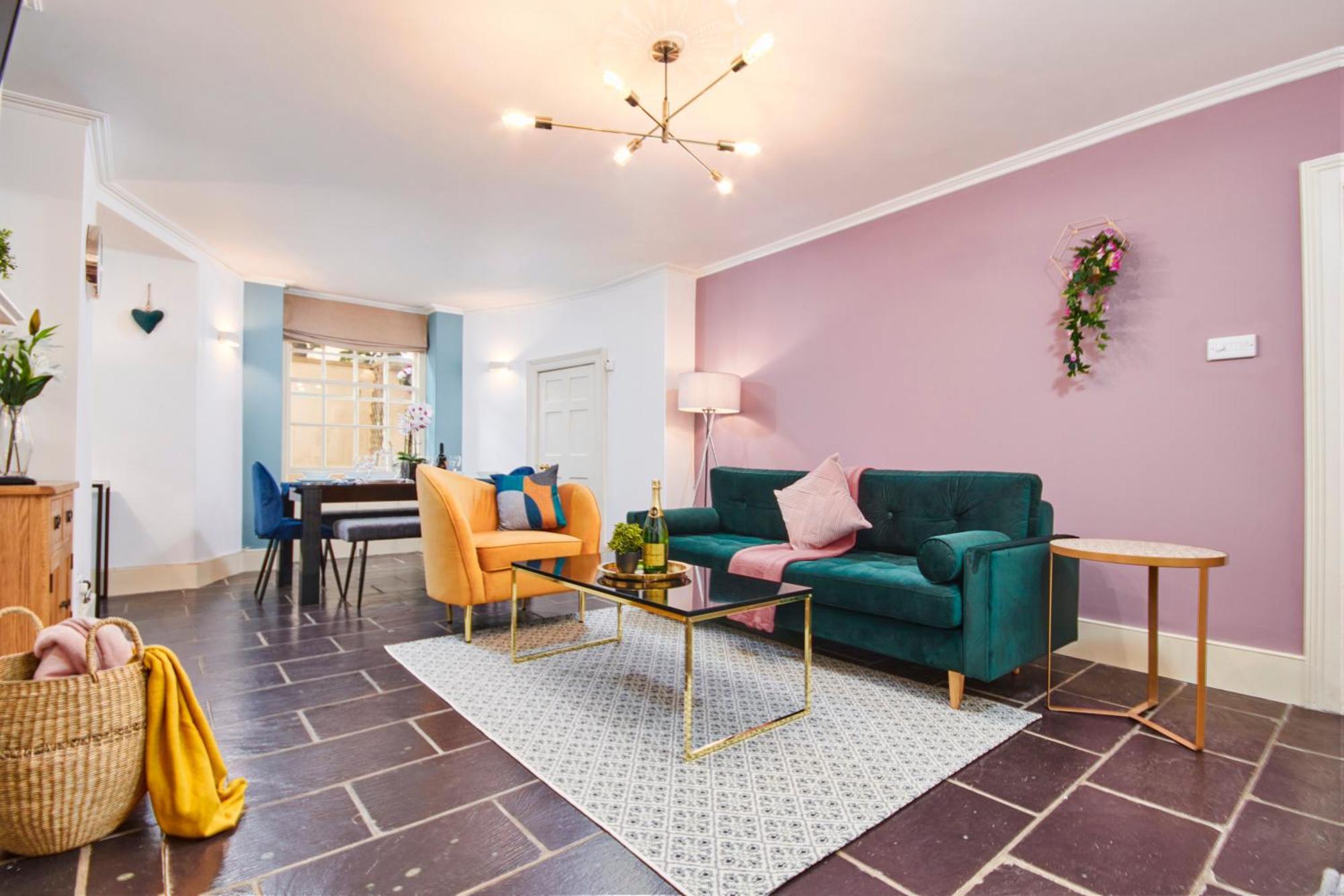 Beautiful 2Bedroom 4 Actual Beds House With Wifi By Purestay Bath Buitenkant foto