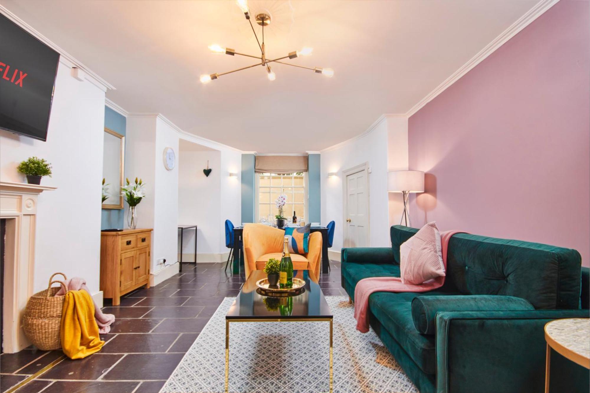 Beautiful 2Bedroom 4 Actual Beds House With Wifi By Purestay Bath Buitenkant foto